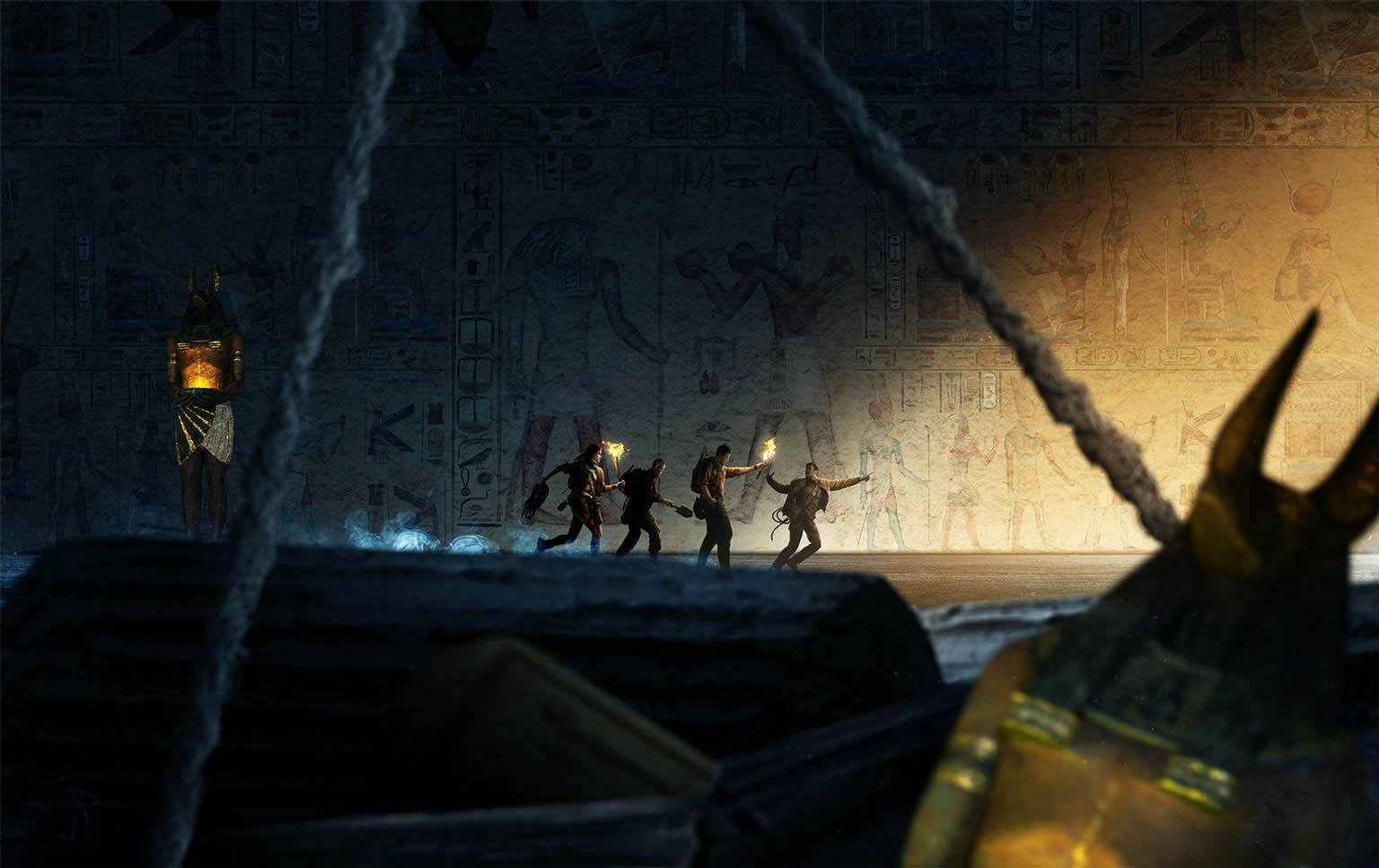 Escapes Games Nîmes Cap VR Réalité Virtuelle Visuel Assassin's Creed the Lost Pyramid Salle de réalité virtuelle - Escape Game à Nîmes multijoueur coopération en famille ou entre amis
