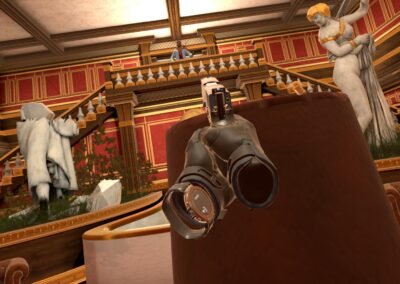 visuel du jeu en réalité virtuelle crisis brigade 2