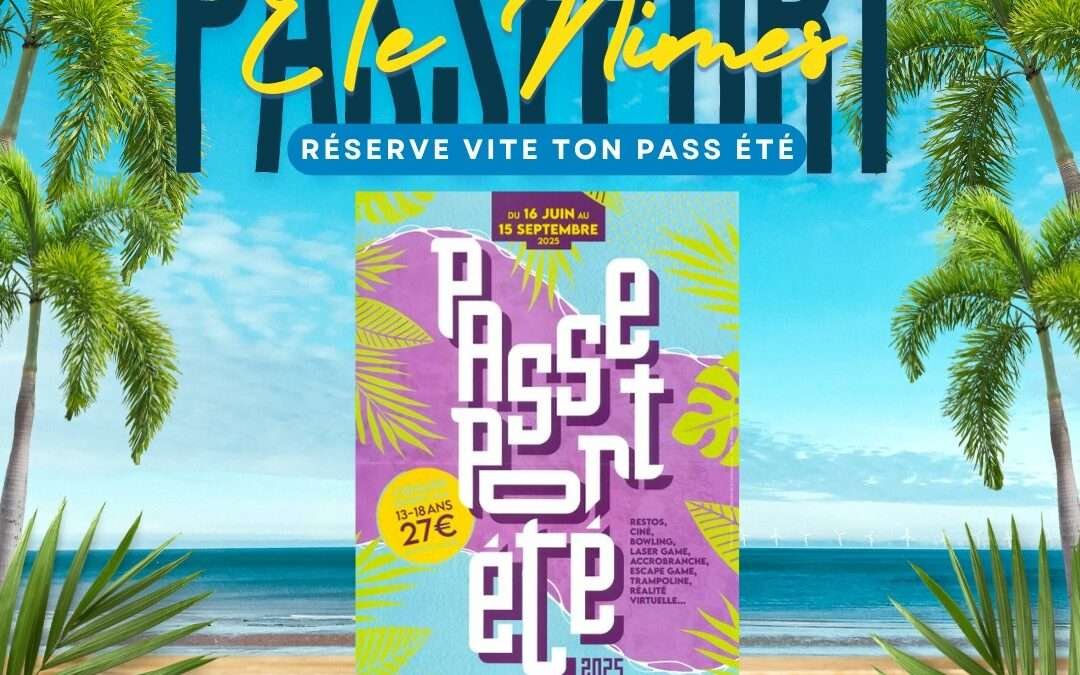 affiche passeport été 2025