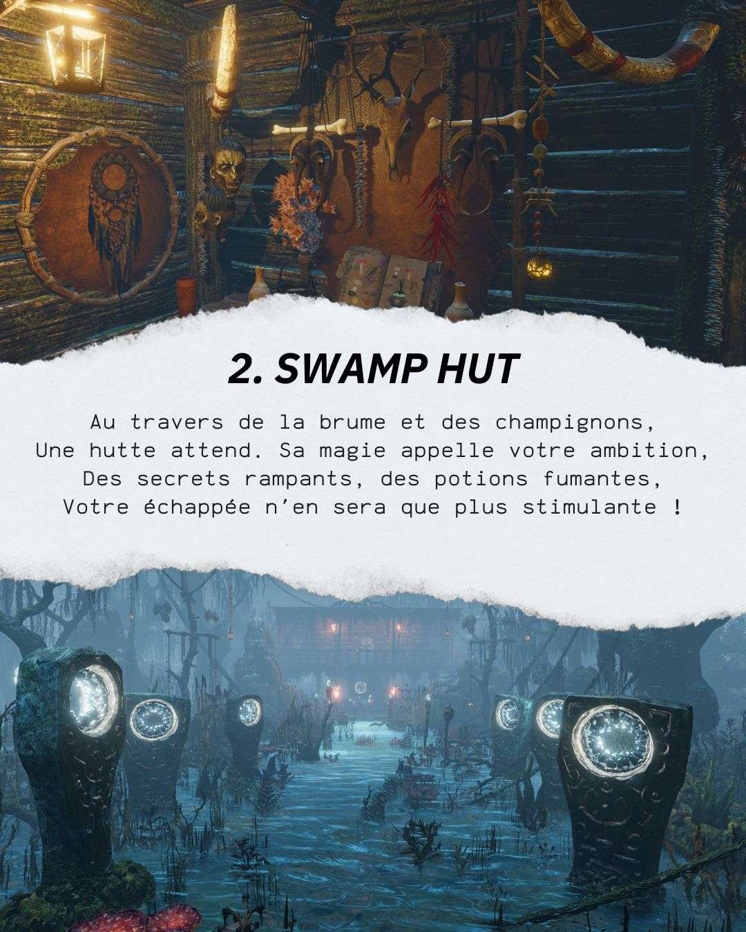 Escape the worlds: sous les brumes Deuxième monde de l'escape Game escape the worlds