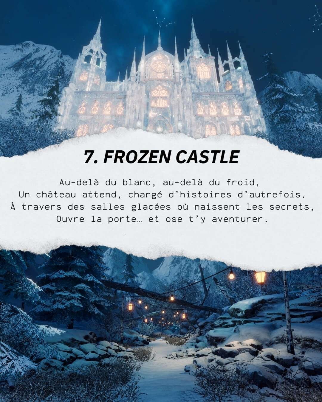 Septième monde de l'escape Game escape the worlds