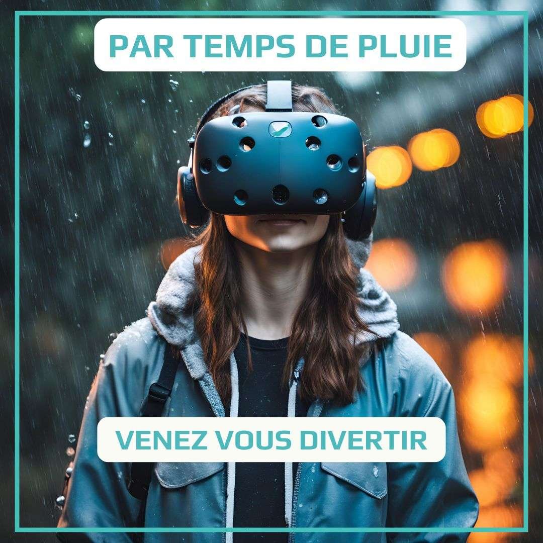 Vous ne savez pas quoi faire par mauvais temps: une seule destination CAP'VR