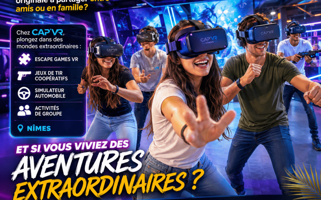plusieurs joueurs s'amusent en vr