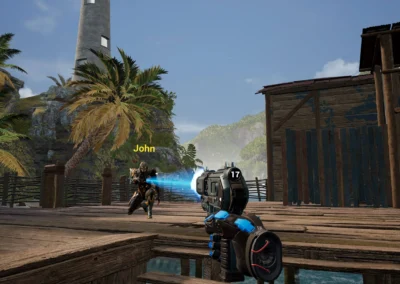 Cap VR Decor Arena Rebirth Arcade Shoter Multijoueur PVP VR